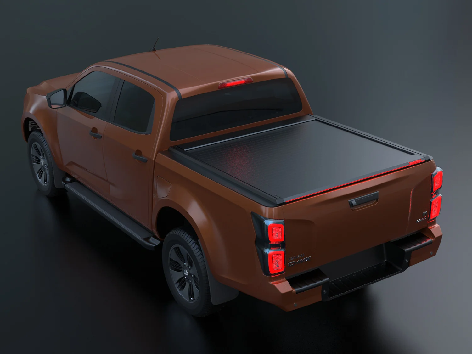 Aménagement de benne pick-up américain